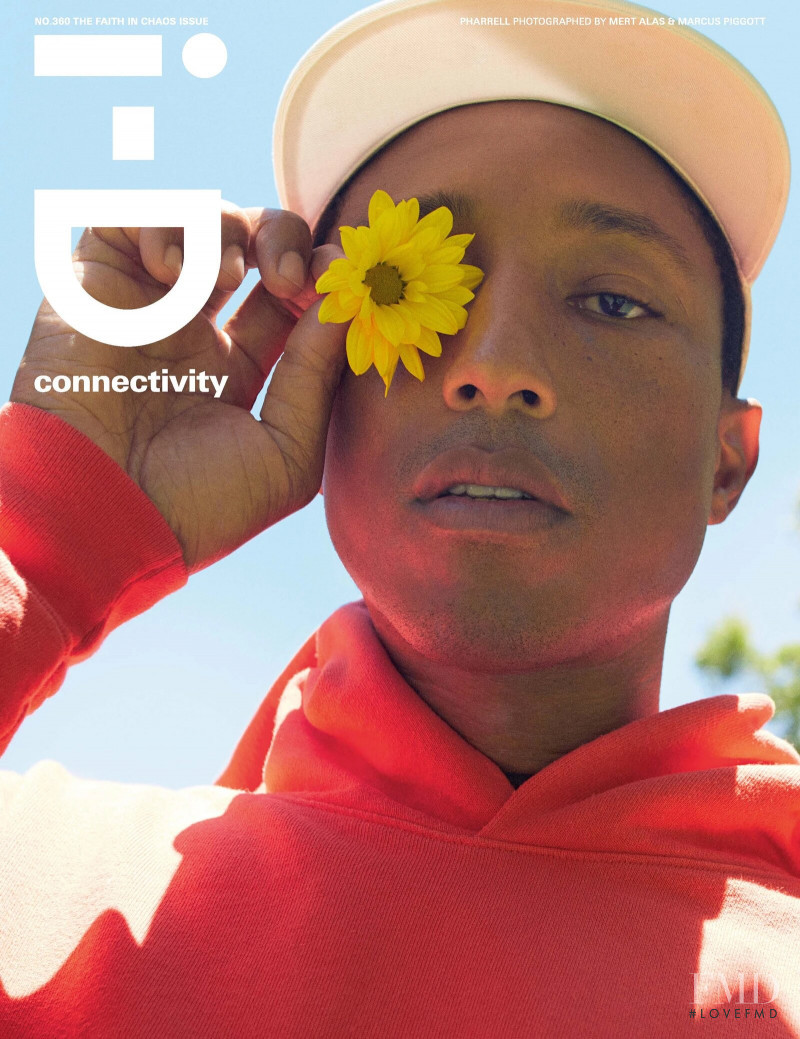 Pharrell Williams featured on the i-D cover from June 2020