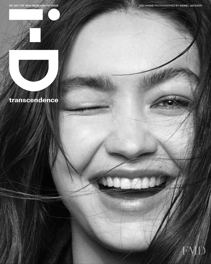 Gigi Hadid featured on the i-D cover from June 2021