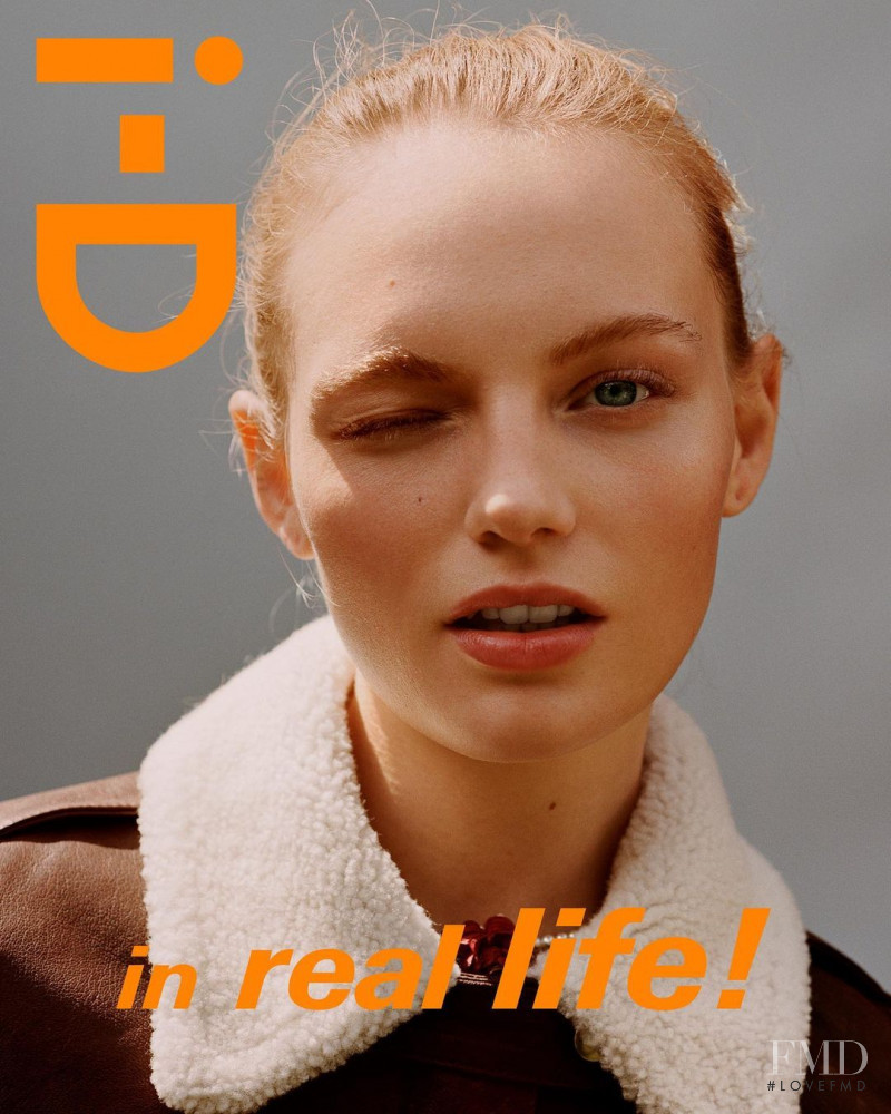 Fran Summers featured on the i-D cover from September 2021