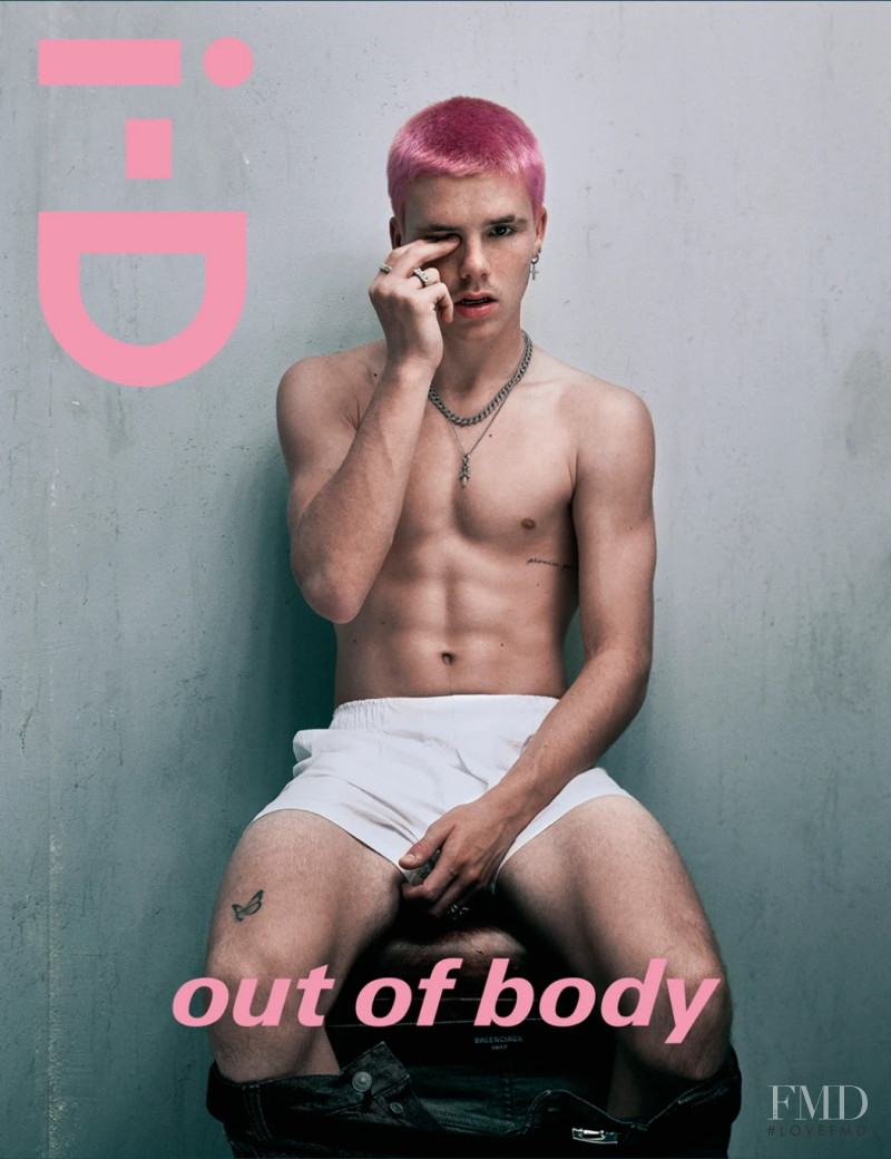 Cruz Beckham featured on the i-D cover from March 2022
