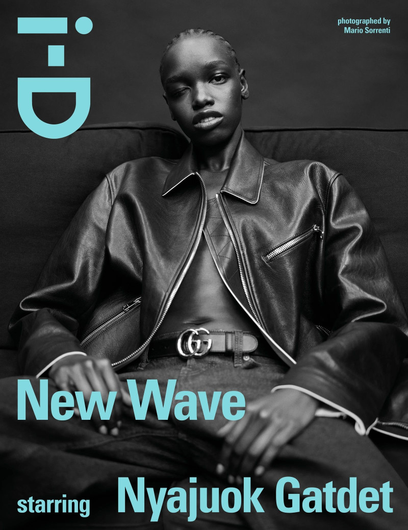 Nyajuok Gatdet featured on the i-D cover from November 2023