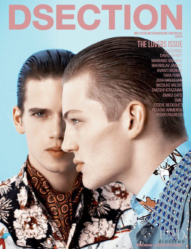 Mark Cox, Sebastian Sauvé featured on the Dsection cover from February 2012