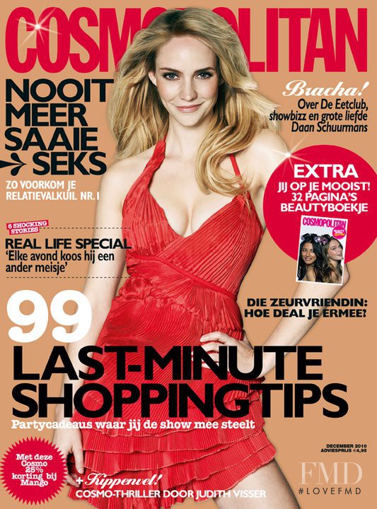  featured on the Cosmopolitan Netherlands cover from December 2010