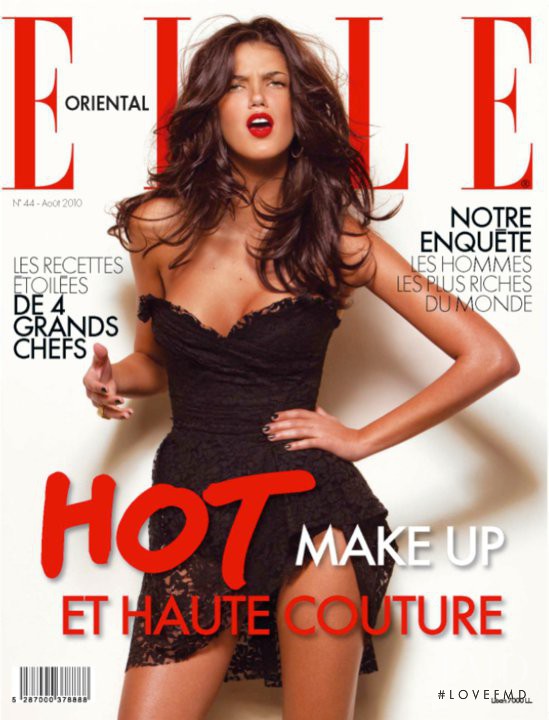 Karoline Amaral featured on the Elle Oriental cover from August 2010