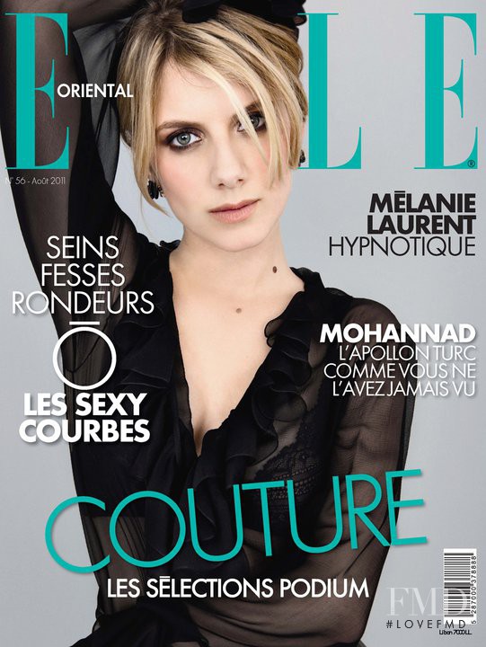 Mélanie Laurent featured on the Elle Oriental cover from August 2011