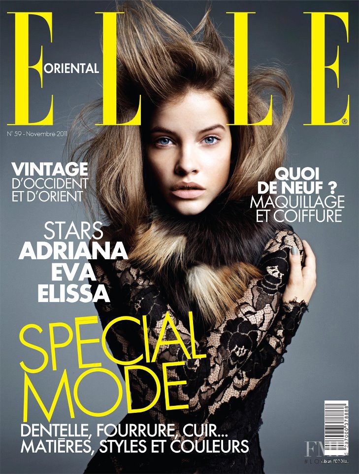 Barbara Palvin featured on the Elle Oriental cover from November 2011