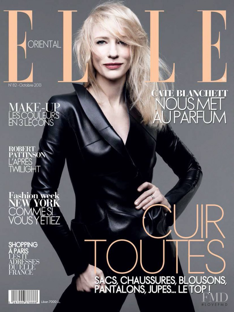 Cate Blanchett featured on the Elle Oriental cover from October 2013