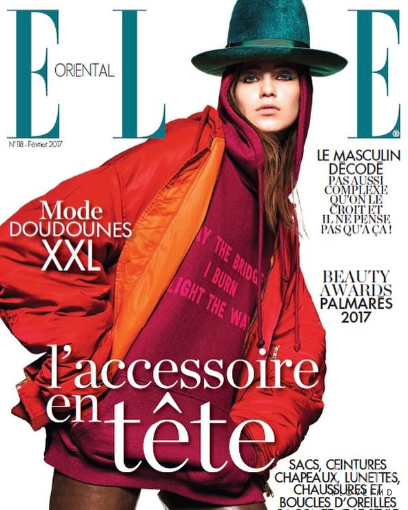  featured on the Elle Oriental cover from February 2017