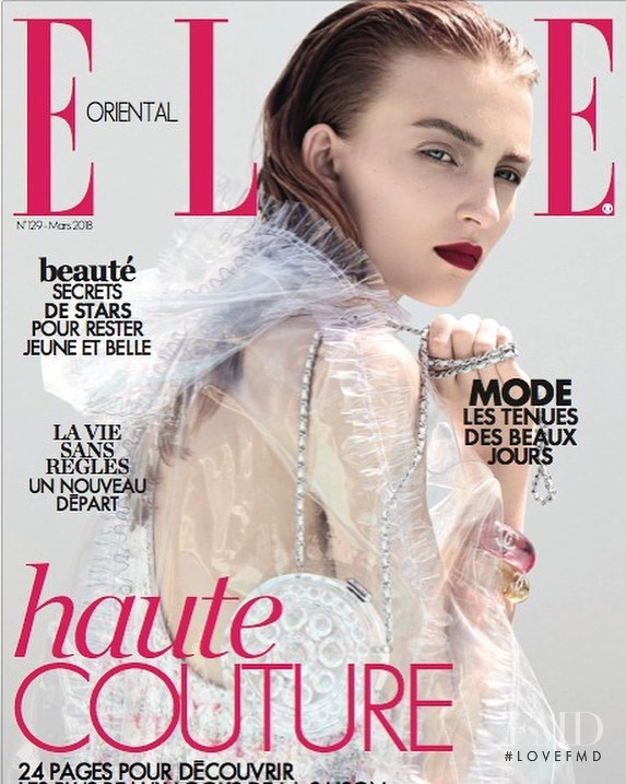  featured on the Elle Oriental cover from March 2018