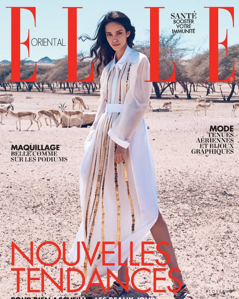  featured on the Elle Oriental cover from April 2019
