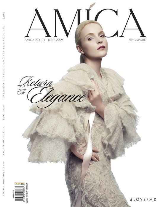  featured on the Amica Singapore cover from June 2009