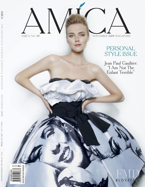  featured on the Amica Singapore cover from November 2009