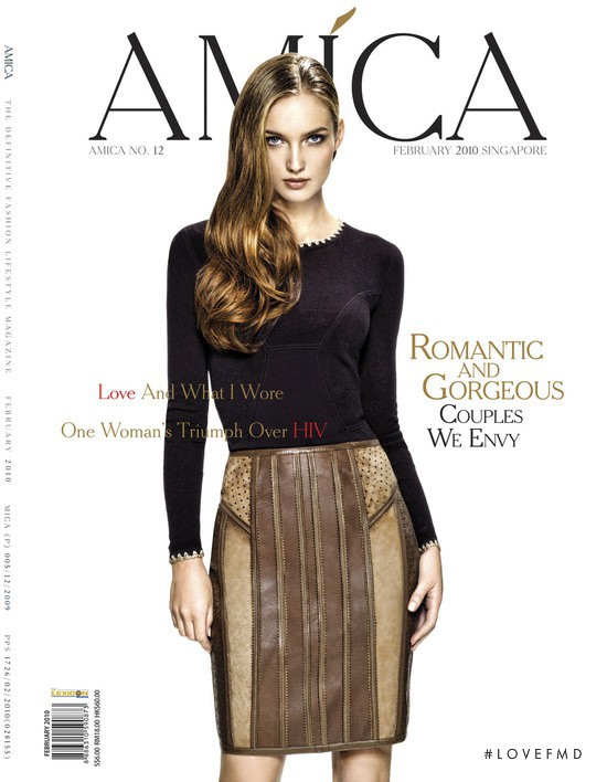  featured on the Amica Singapore cover from February 2010