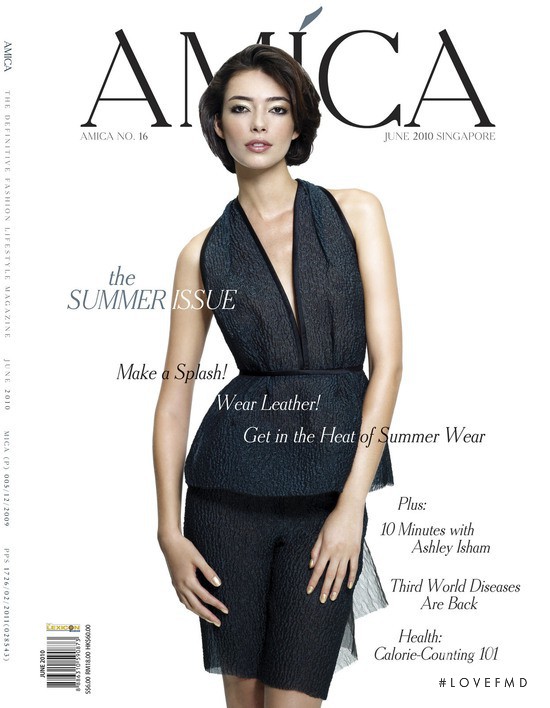  featured on the Amica Singapore cover from June 2010