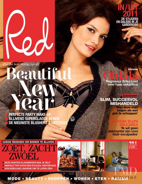 Marga Van Leen featured on the Red Netherlands cover from January 2011