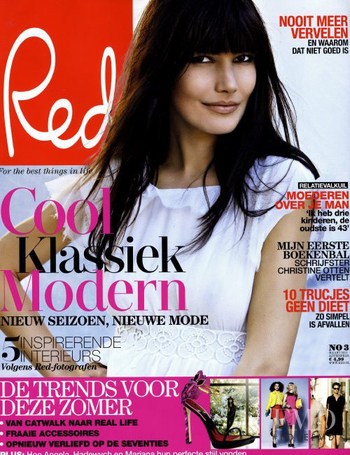 Sanja Matic featured on the Red Netherlands cover from March 2011