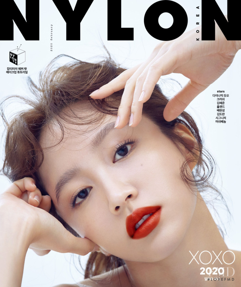  featured on the Nylon Korea cover from February 2020