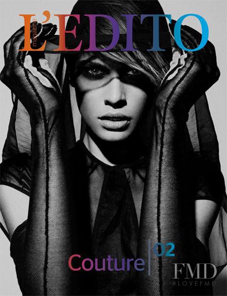 Christina Gottschalk featured on the L\'Edito cover from May 2009