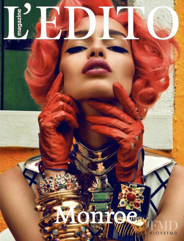 Luma Grothe featured on the L\'Edito cover from June 2012