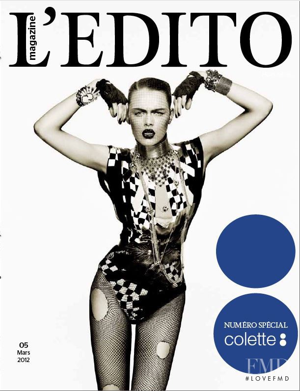  featured on the L\'Edito cover from March 2012