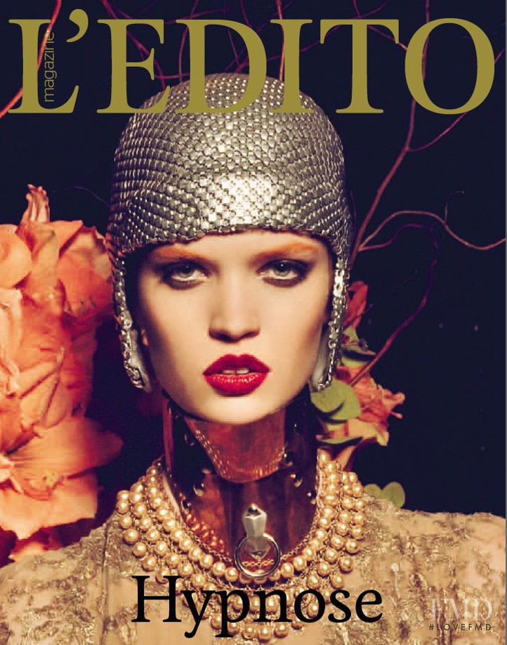 Luisa Bianchin featured on the L\'Edito cover from May 2012