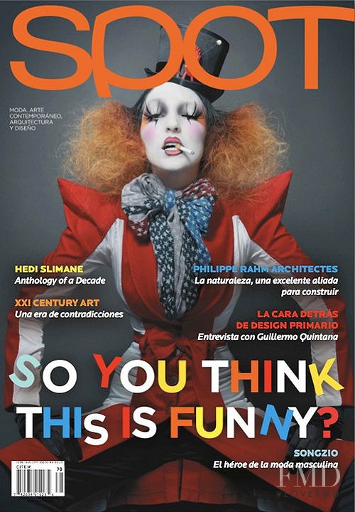 Andrea Carrazco featured on the Spot cover from April 2011