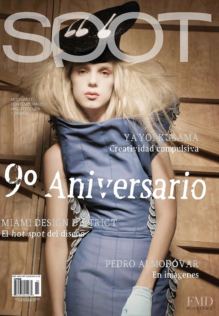 Ingrid Mogen featured on the Spot cover from December 2011