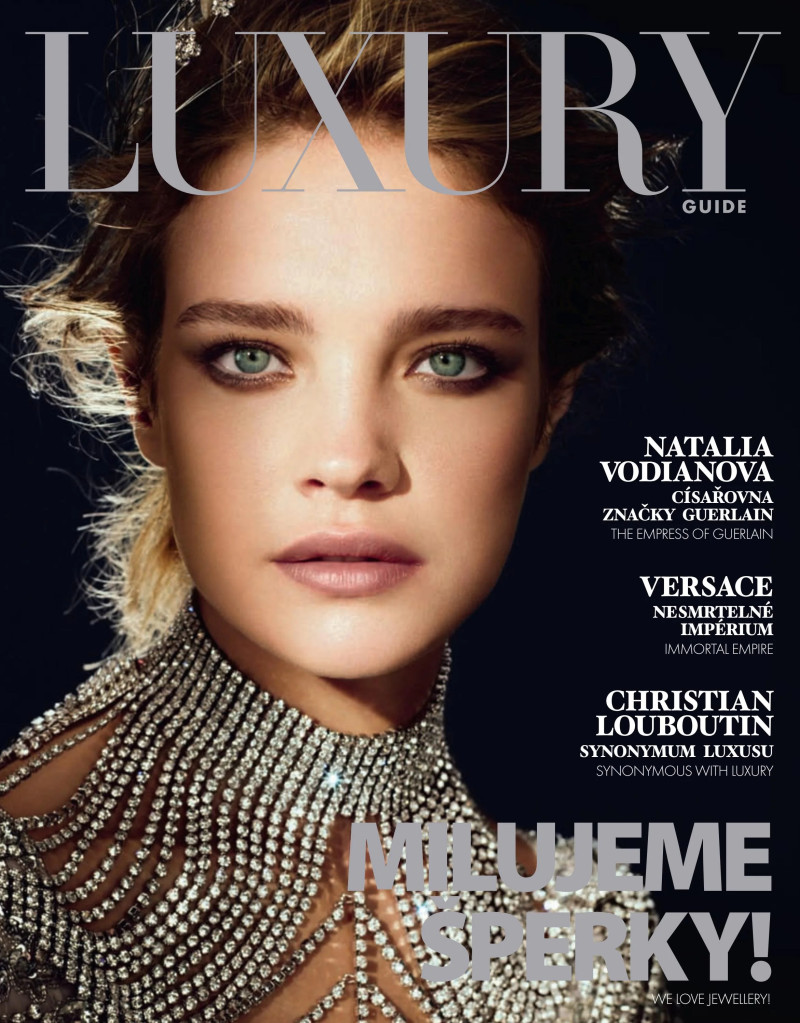 Natalia Vodianova featured on the Luxury Guide cover from November 2009