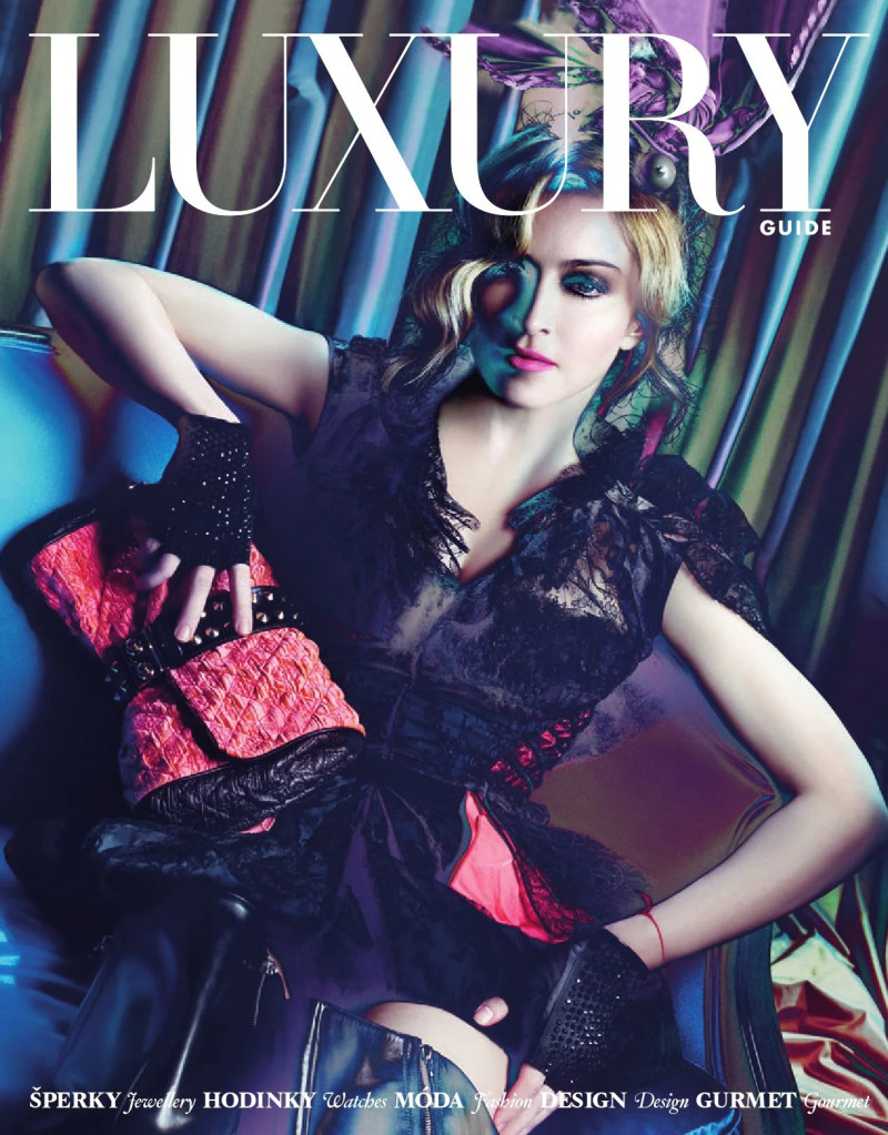 Madonna featured on the Luxury Guide cover from September 2009