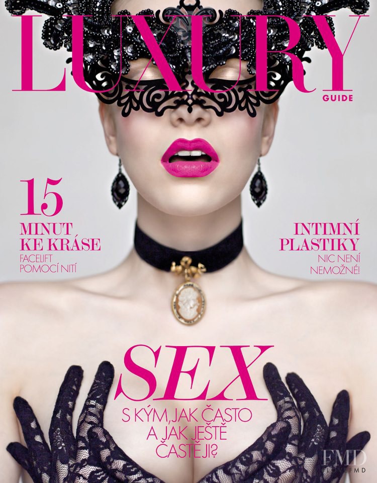  featured on the Luxury Guide cover from October 2012