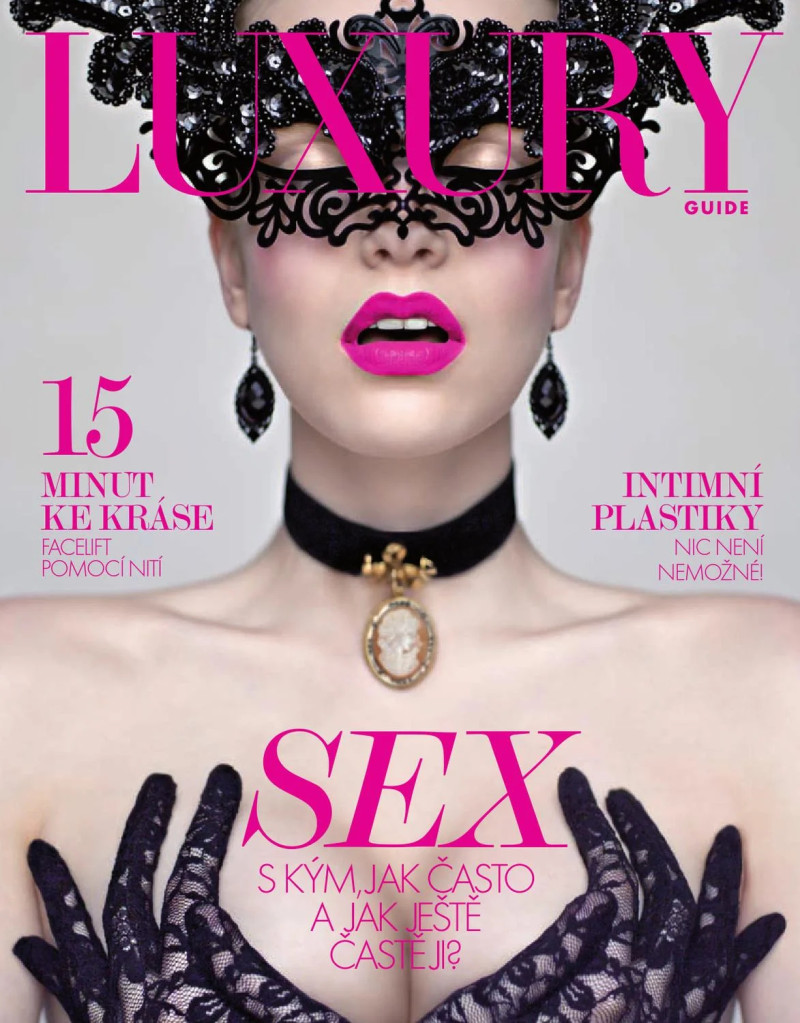  featured on the Luxury Guide cover from October 2012