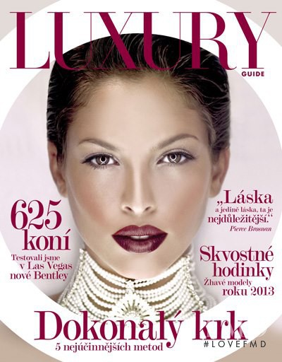 featured on the Luxury Guide cover from April 2013