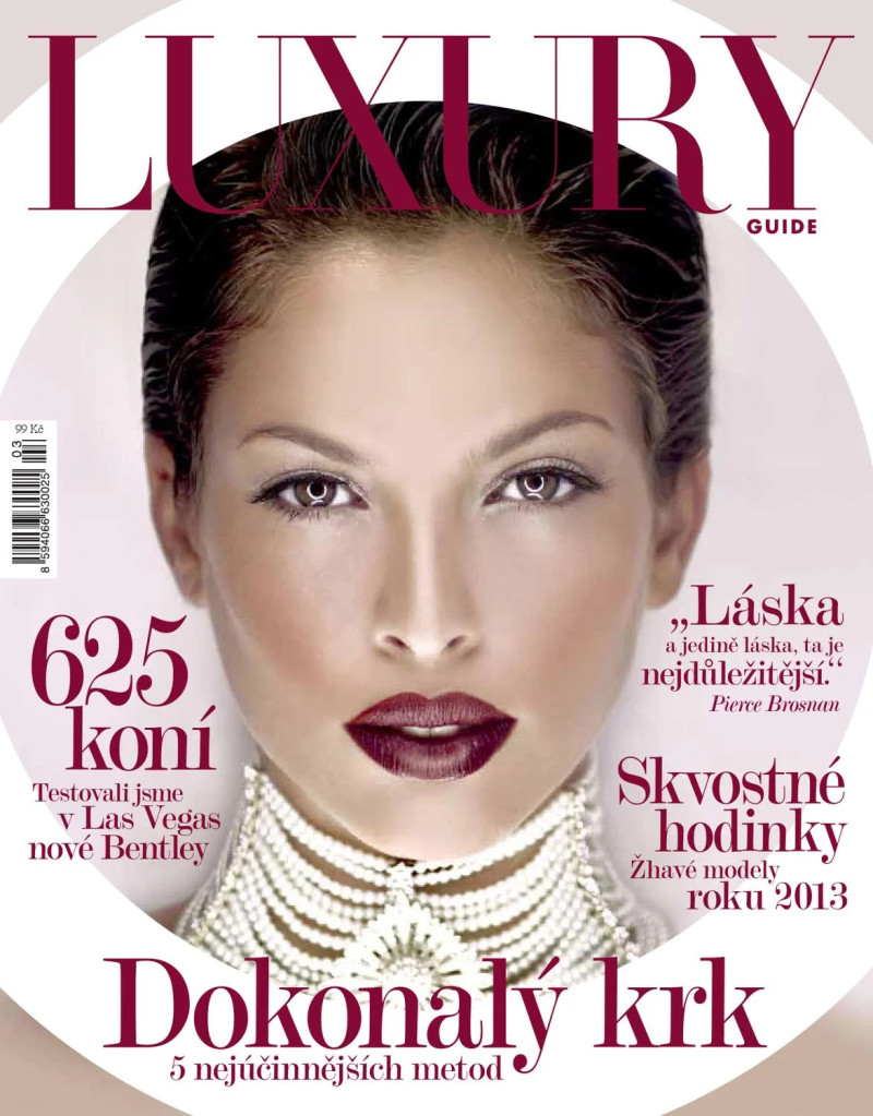  featured on the Luxury Guide cover from April 2013