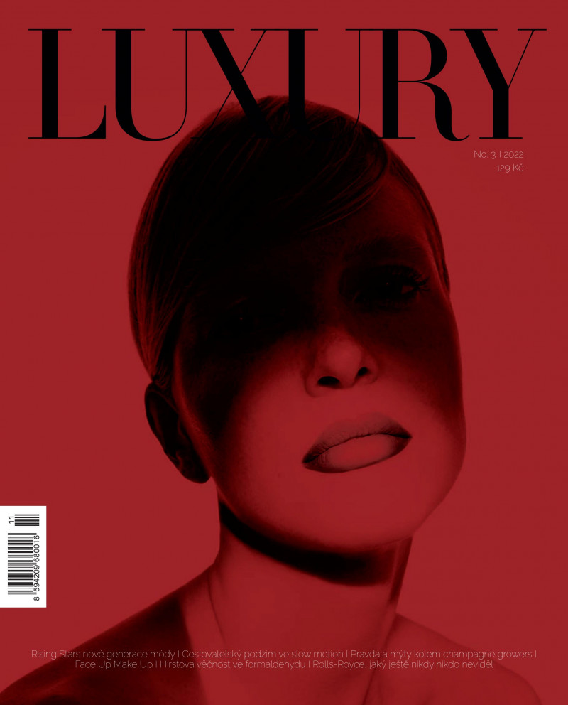 Jessica Sjöö featured on the Luxury Guide cover from September 2022