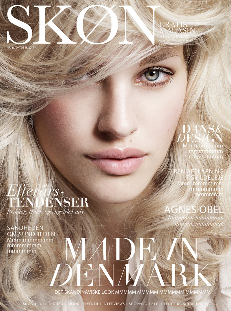  featured on the Skøn cover from October 2011