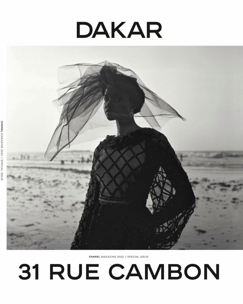 Akon Changkou featured on the 31 Rue Cambon cover from December 2022