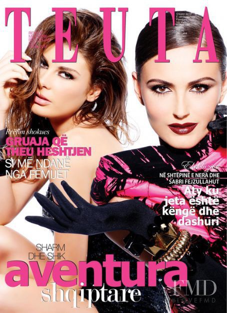 Angela Martini featured on the Teuta cover from September 2010