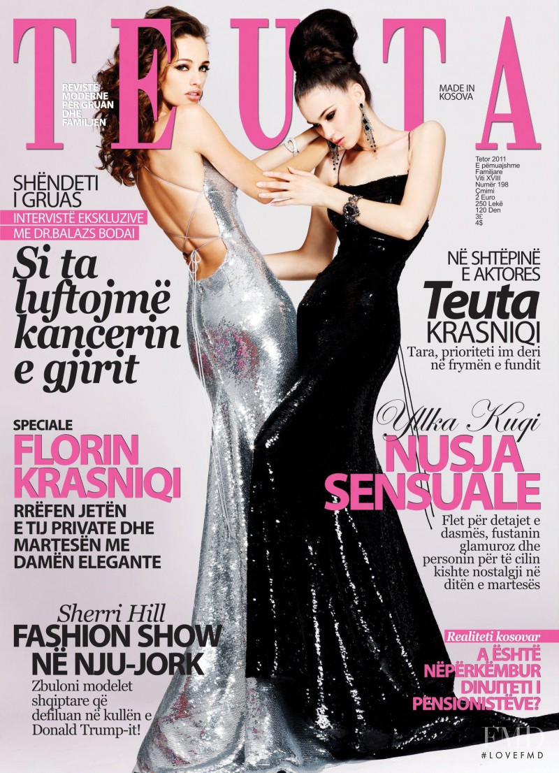 Gona Dragusha, Zana Krasniqi featured on the Teuta cover from October 2011