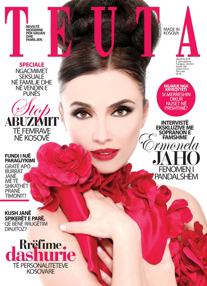 Ermonela Jaho featured on the Teuta cover from March 2018