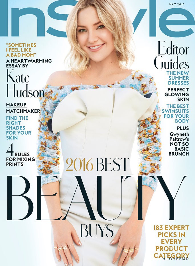  featured on the InStyle USA cover from May 2016