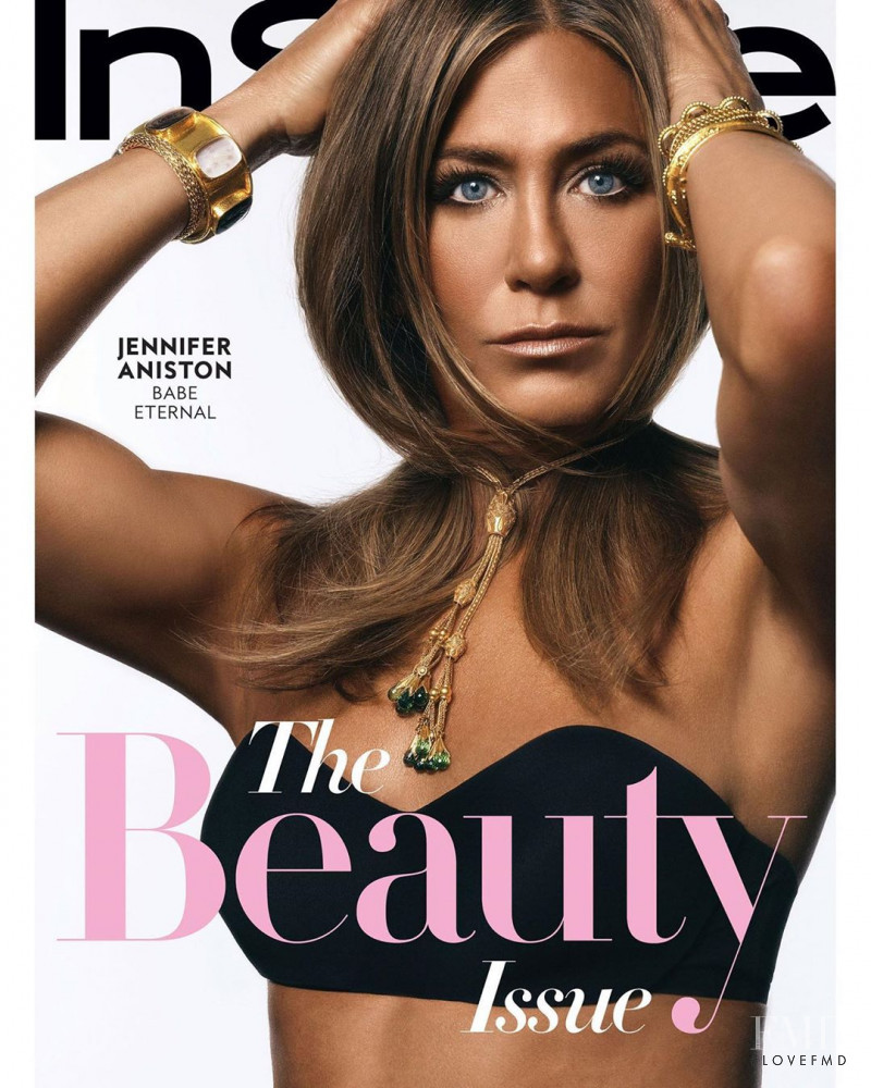 Jennifer Aniston featured on the InStyle USA cover from October 2019