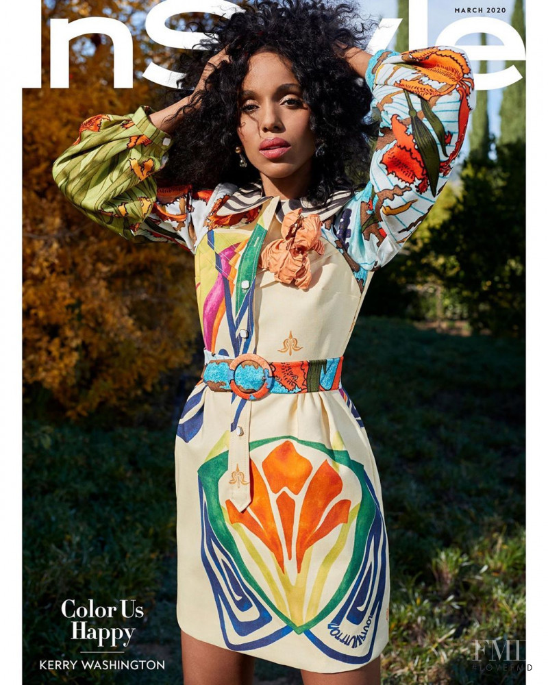  featured on the InStyle USA cover from March 2020