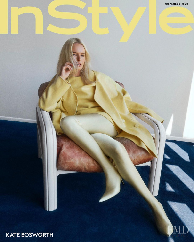 Kate Bosworth featured on the InStyle USA cover from November 2020