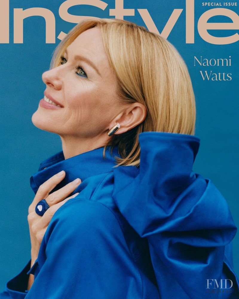 Naomi Watts featured on the InStyle USA cover from November 2022