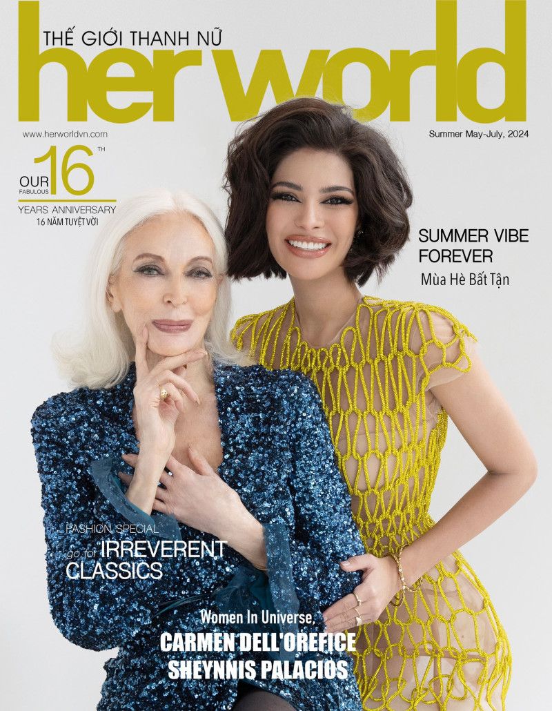 Sheynnis Palacios featured on the Her World Vietnam cover from May 2024