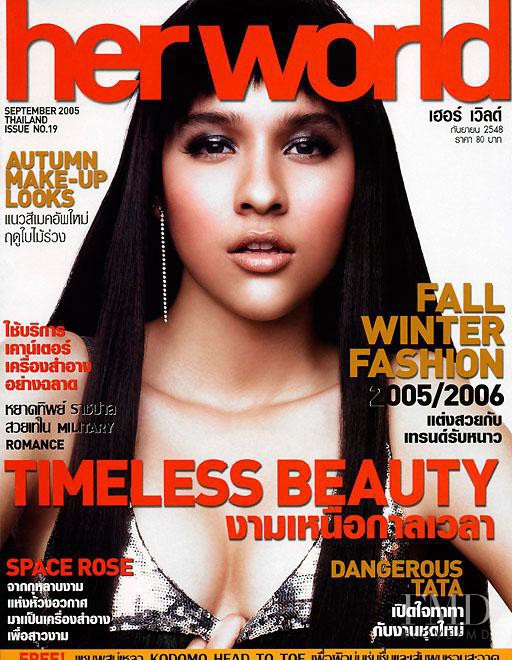 featured on the Her World Thailand cover from September 2005
