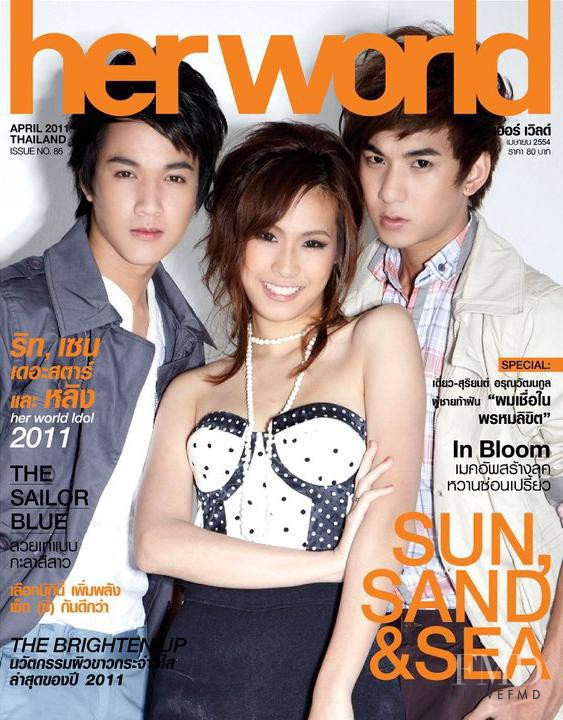  featured on the Her World Thailand cover from April 2011