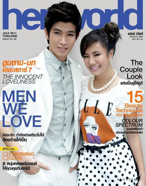  featured on the Her World Thailand cover from July 2011