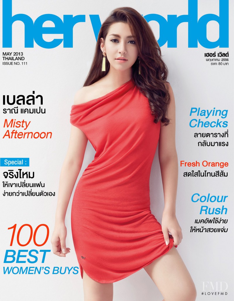  featured on the Her World Thailand cover from May 2013
