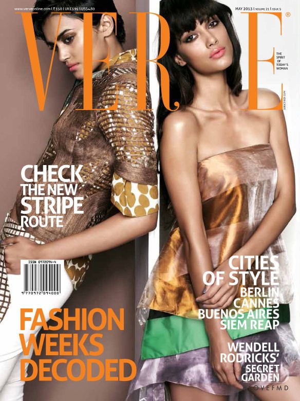 Angela Jonsson featured on the Verve cover from May 2013